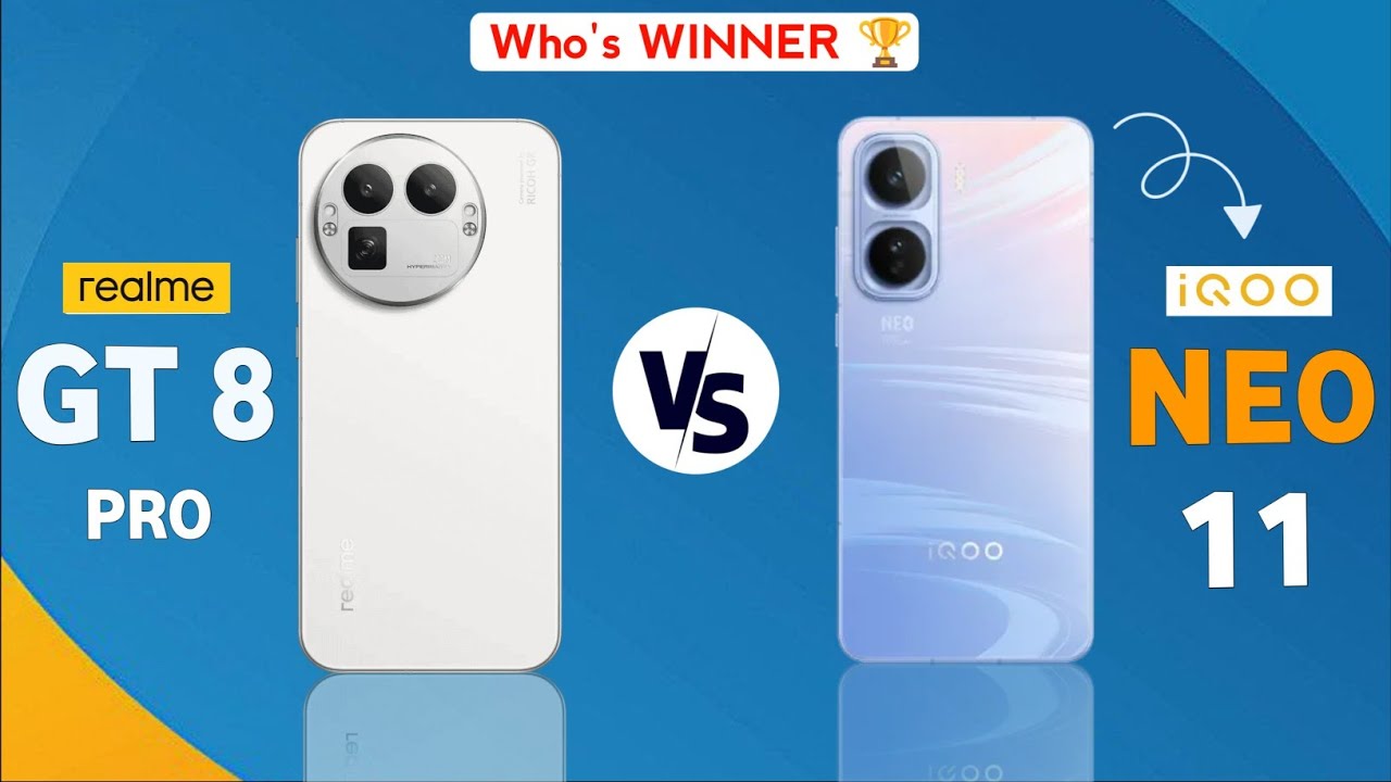 Realme GT 8 Pro vs iQOO Neo 11: 200MP Camera⚡Snapdragon 8 Elite! Full Comparison 🔥