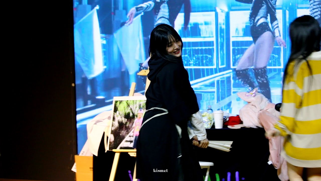 240303 (G)I-DLE 여자아이들 팬사인회 Rollie 롤리 Dance battle 댄스배틀 민니 MINNIE 직캠
