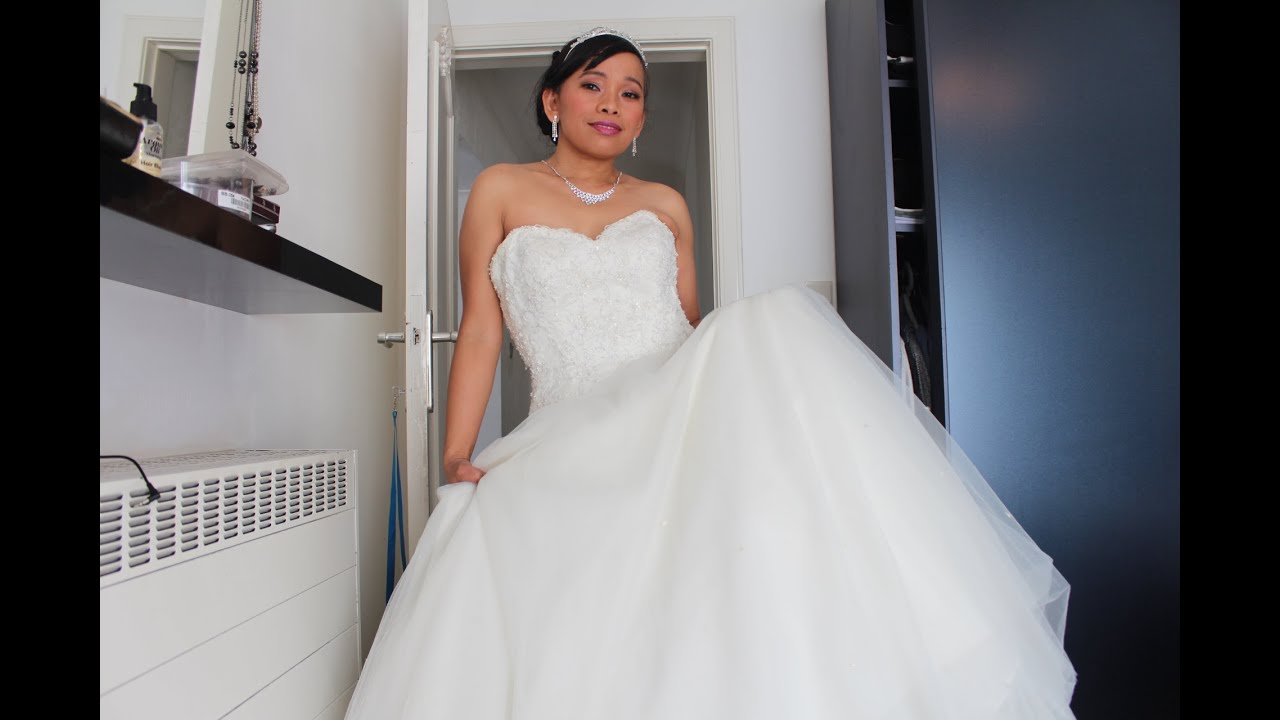 RIBET! Try on Wedding Dress AGAIN! Pakai Gaun Pengantin Sendiri
