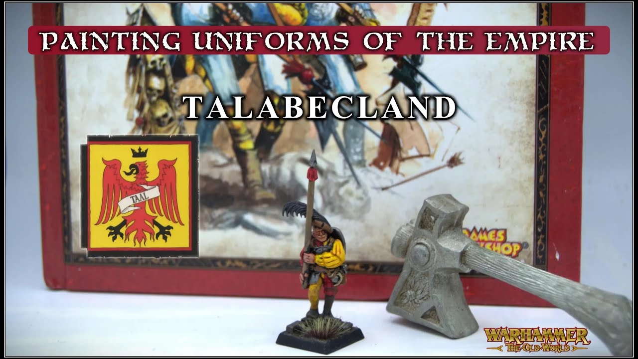 Painting The Uniforms of the Empire Provinces Part 1 Talabecland