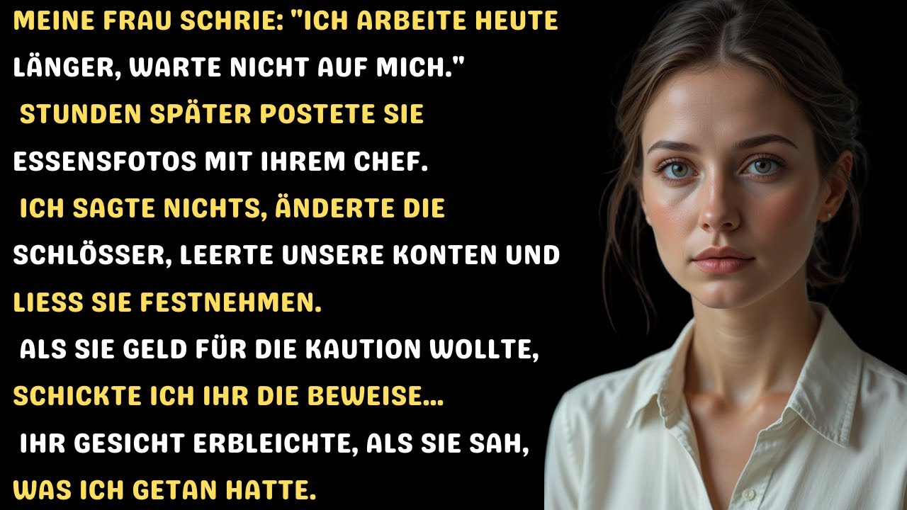 Meine Frau sagte, sie arbeitet länger – doch dann postete sie Dinner-Fotos mit ihrem Chef...