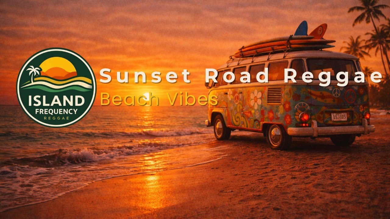 Sunset Road Reggae 🌅 Beach Vibes | Ocean Chill & Island Escape Music 🌊