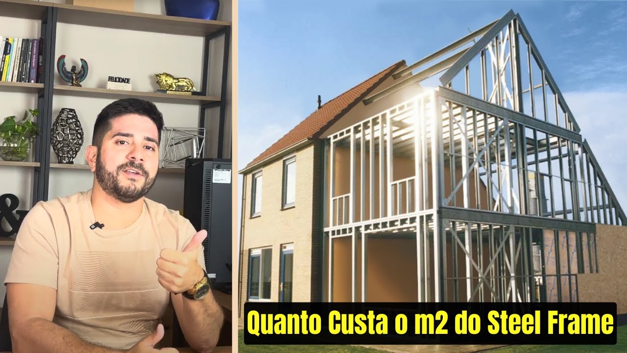 Quanto custa o m2 de Steel Frame?