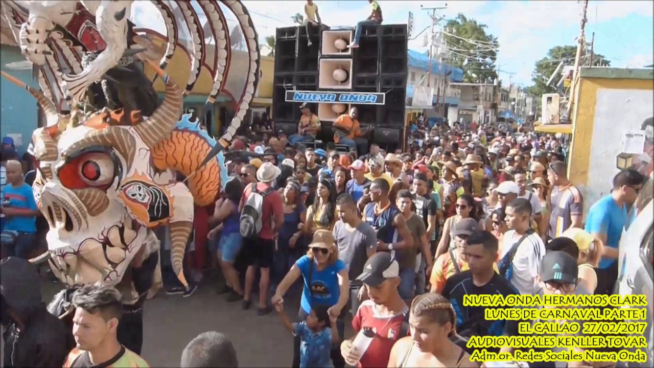 NUEVA ONDA HERMANOS CLARK LUNES DE CARNAVAL 2017 PARTE 1
