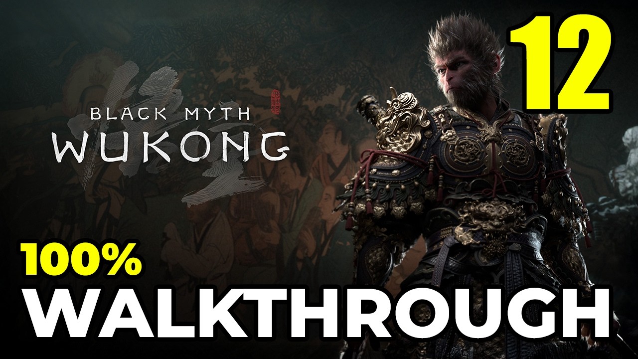 Black Myth Wukong – Part 12: New Thunderclap Temple (100% Platinum Walkthrough | No Commentary)