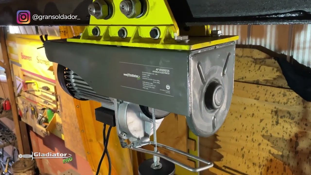 Tecles eléctricos Gladiator Pro - 100, 400, 600 y 1000 Kg