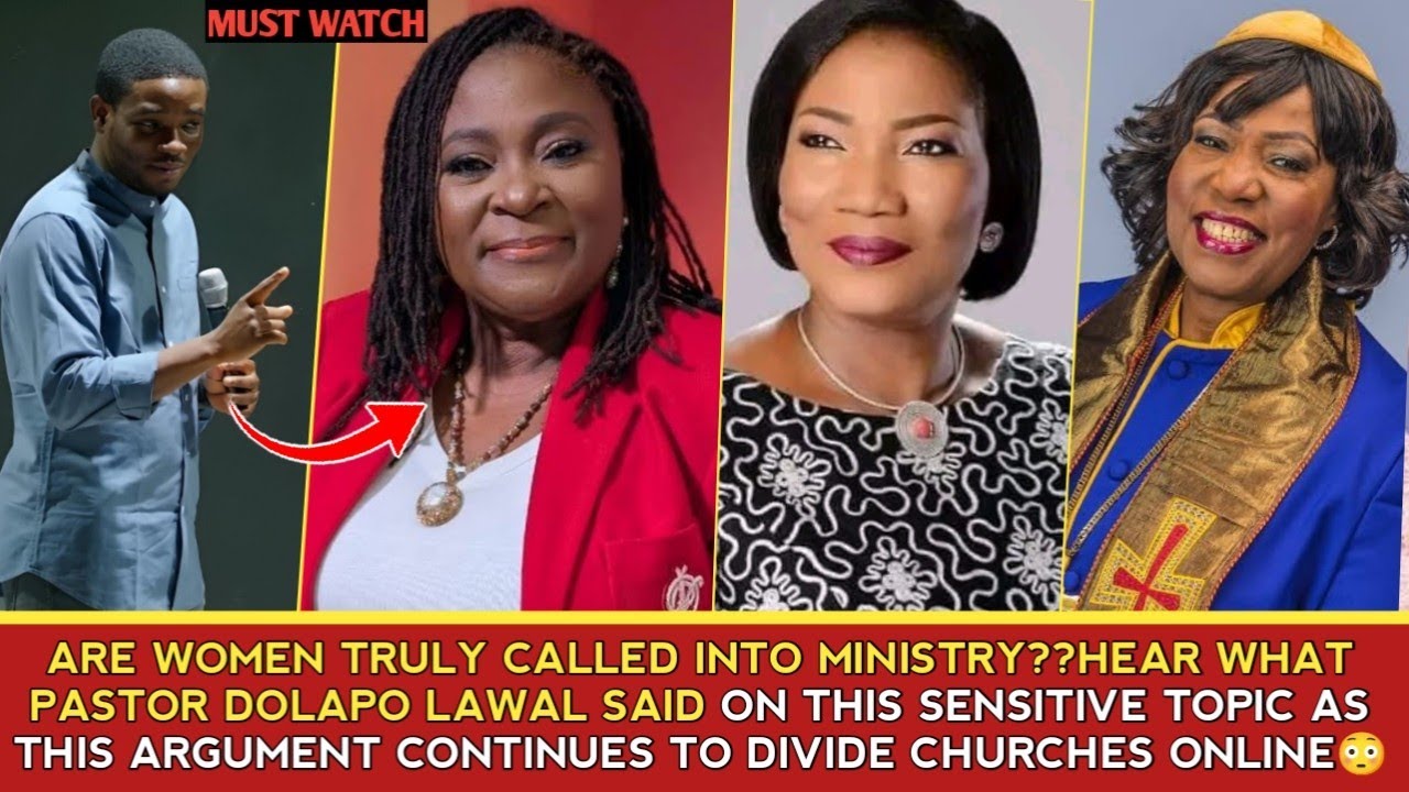 ARE WOMEN TRULY CALLED INTO MINISTRY??HEAR WHAT PST DOLAPO SAID ON THIS SENSITIVE TOPIC ABOUT WOMEN😳