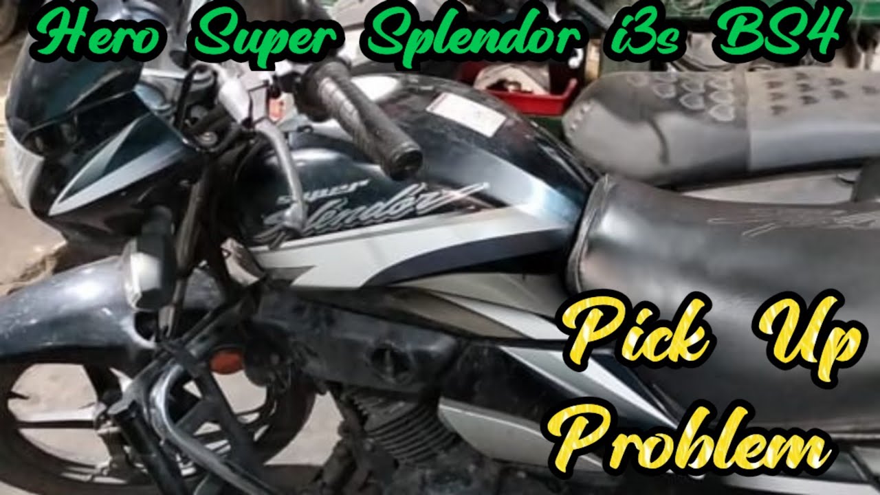 Hero Super Splendor i3s BS4 || Pick Up Problem #viralvideo #viral #trending #hero #youtube
