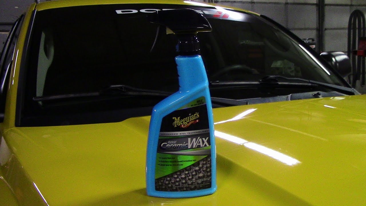 Гибридный керамический воск Meguiar's! Это просто вода? Решайте сами!