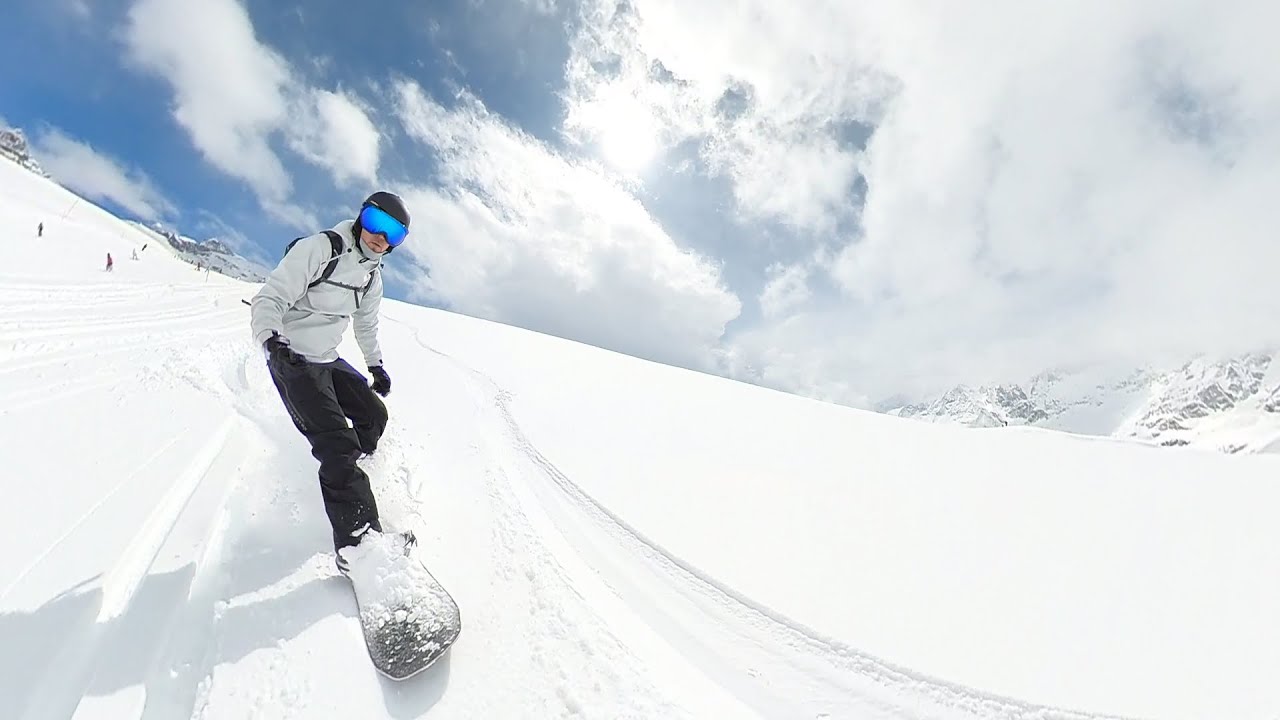 Montgenevre Snowboarding March 2024
