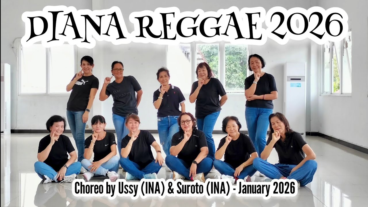 DIANA REGGAE 2026 Line Dance // Choreo by Ussy (INA) & Suroto (INA) - January 2026
