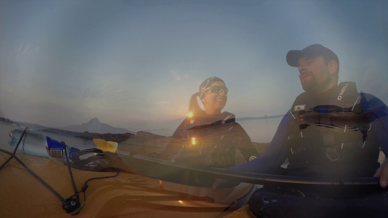 Solnedgang mellom Salvøyene
