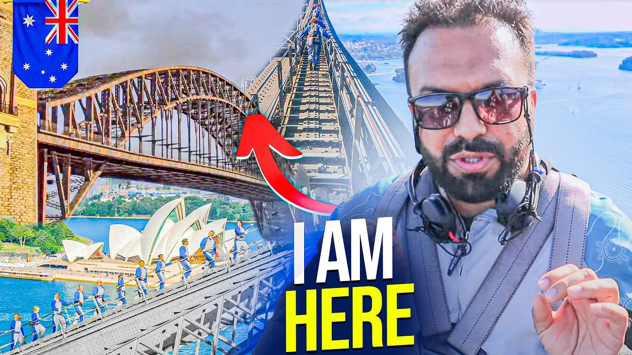Lifetime Experience 😍 Climbing 🧗🏻‍♂️ on Sydney Harbour Bridge 🇦🇺 Mind-blowing Technology 🤯