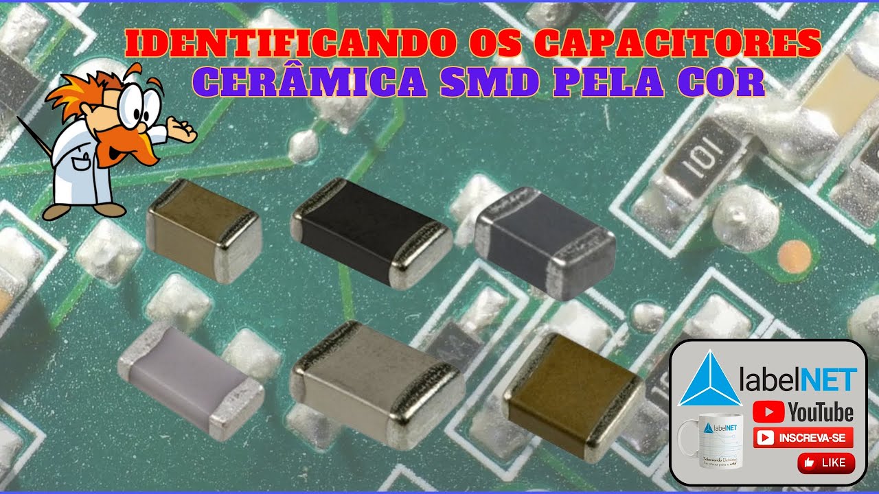 Como Identificar CAPACITORES CERÂMICOS SMD Pela COR (Guia COMPLETO!)