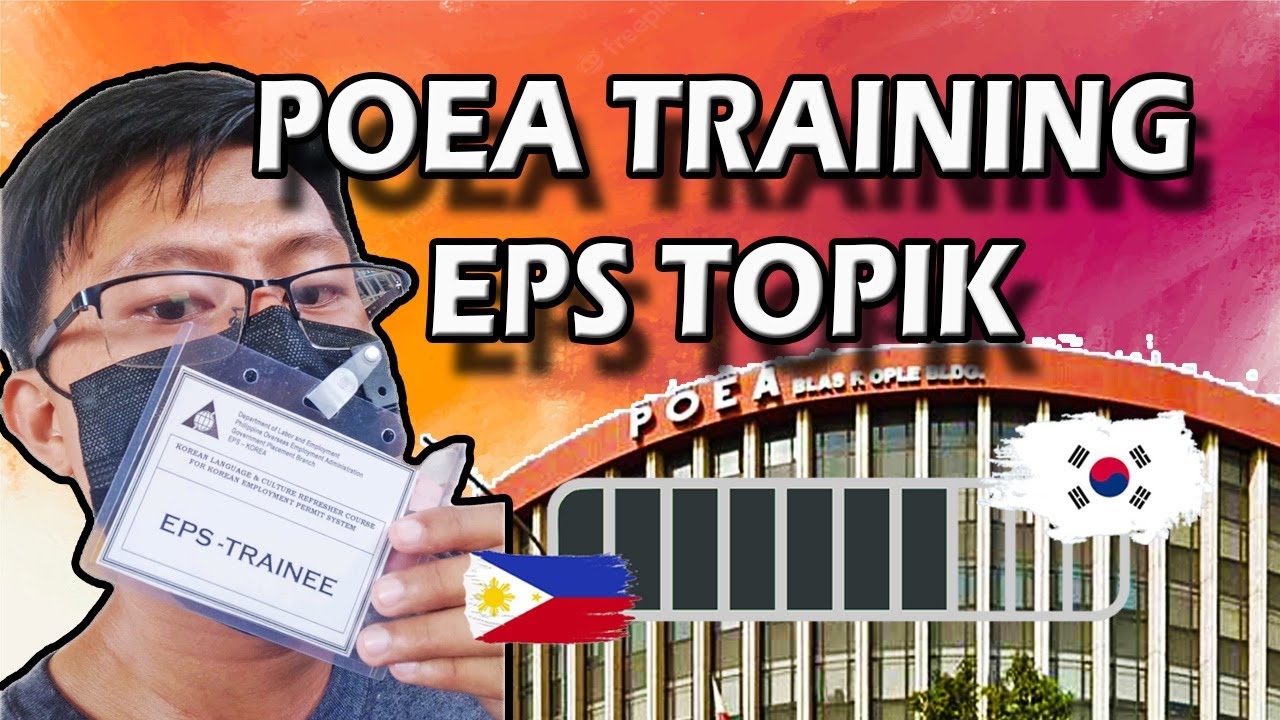 EPS Training | EPS TOPIK | Pinoy in South Korea