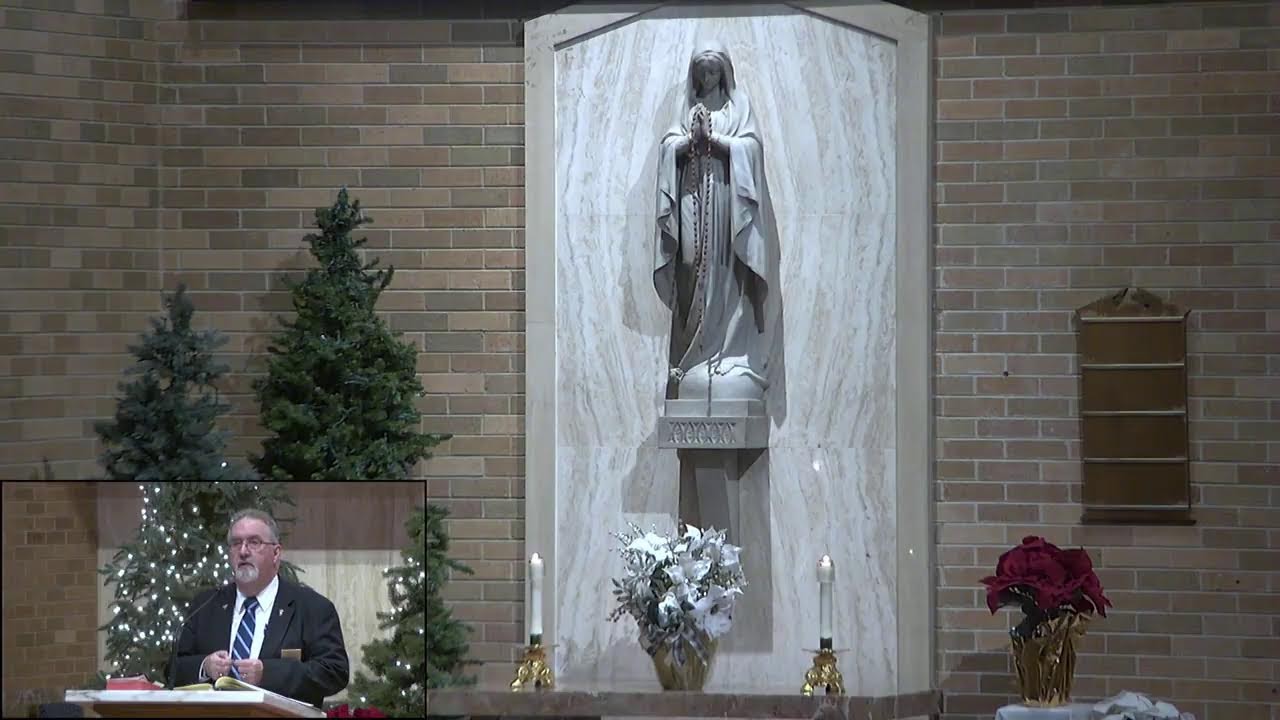 January 11, 2026  730am - Holy Rosary - Divine Mercy Parish - South Milwaukee, WI