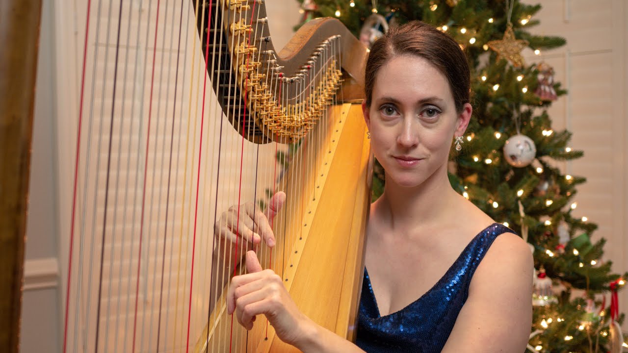 I'll Be Home For Christmas - Meghan Davis, Harpist & Vocalist Live Stream Performance