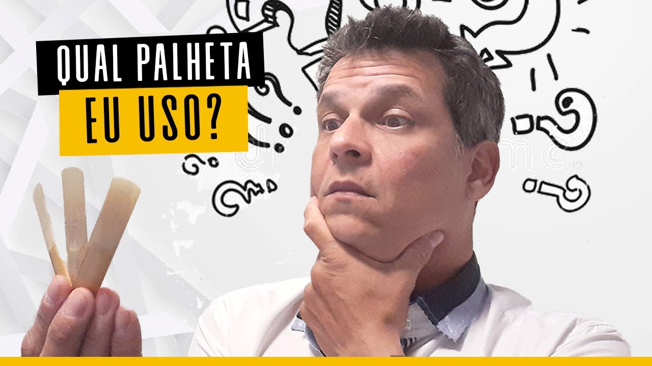 Palhetas para Saxofone e Clarinete, qual usar? Fàbio Floriano