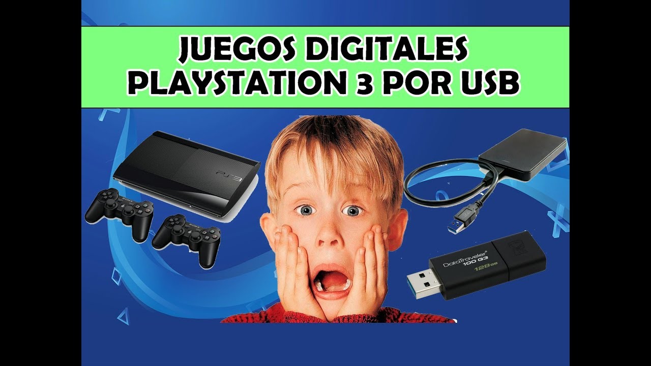 Juegos por USB Playstation 3