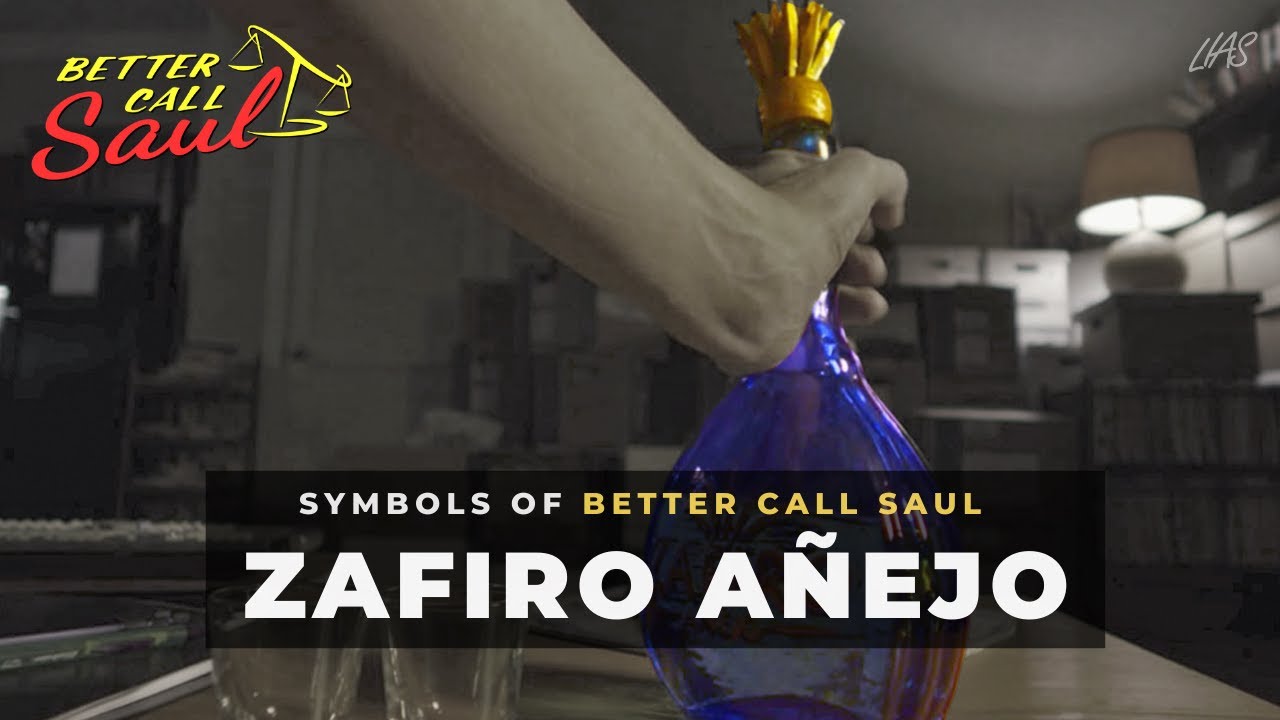 Symbols of Better Call Saul | The Zafiro A&ntilde;ejo Bottle