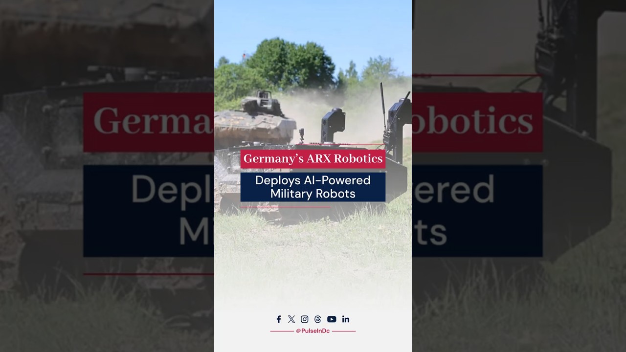 Germany&rsquo;s ARX Robotics Deploys AI Powered Military Robots