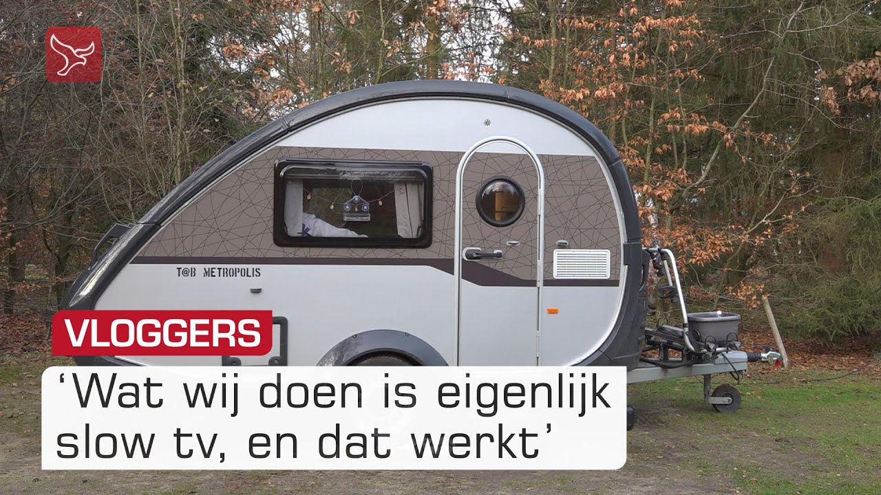 Urker kampeerkoppel verbaasd over eigen succes op YouTube | Omroep Flevoland