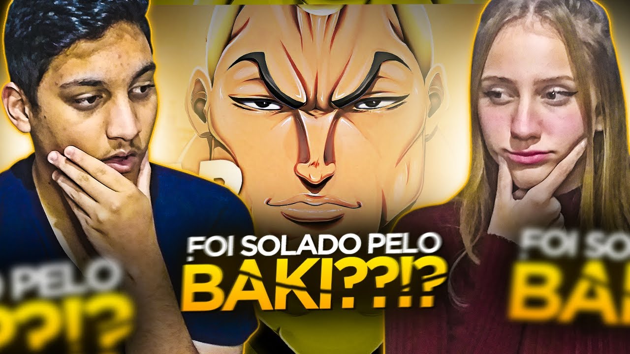(SÓ NA MORDIDA KKJ) REACT - Goudou | Jack Hanma (Baki The Grappler) | Kaito