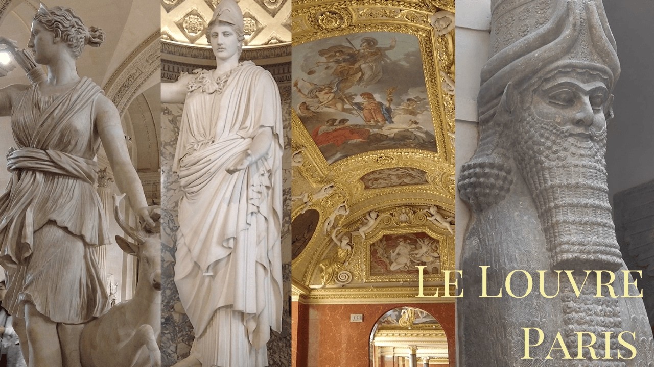 Paris Louvre Diana Versailles Artemis Athena Winged Victory Samothrace Venus Milo Hammurabi Apollon