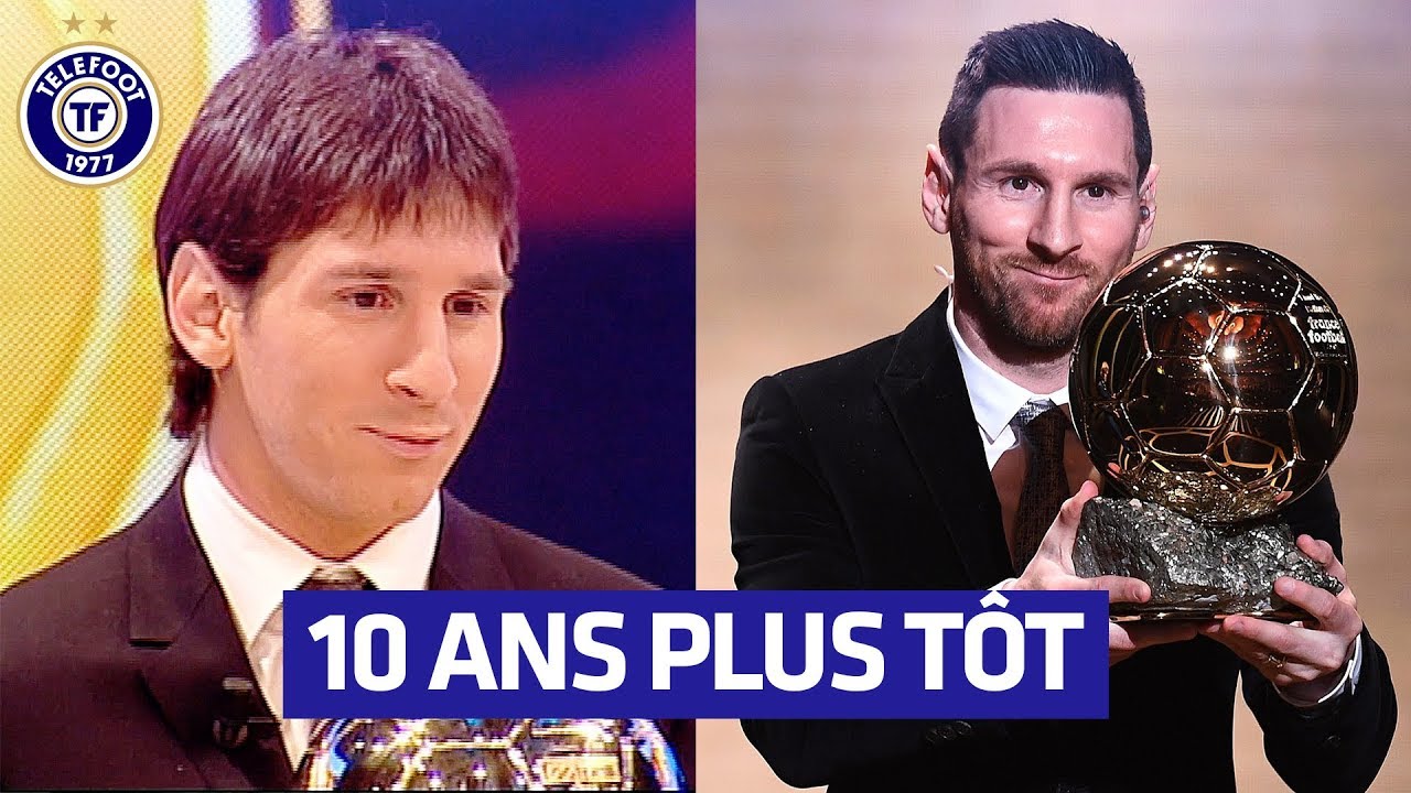 Quand Lionel Messi recevait son PREMIER Ballon d'OR