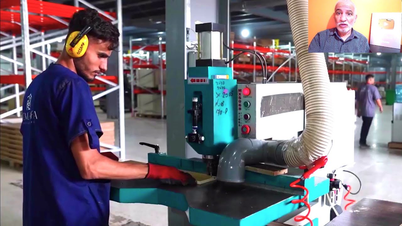 تابعو إفتتاح أكبر مصنع لإنتاج الأثاث المنزلي والمكتبي في الجزائر MOBILIERS FACTORY