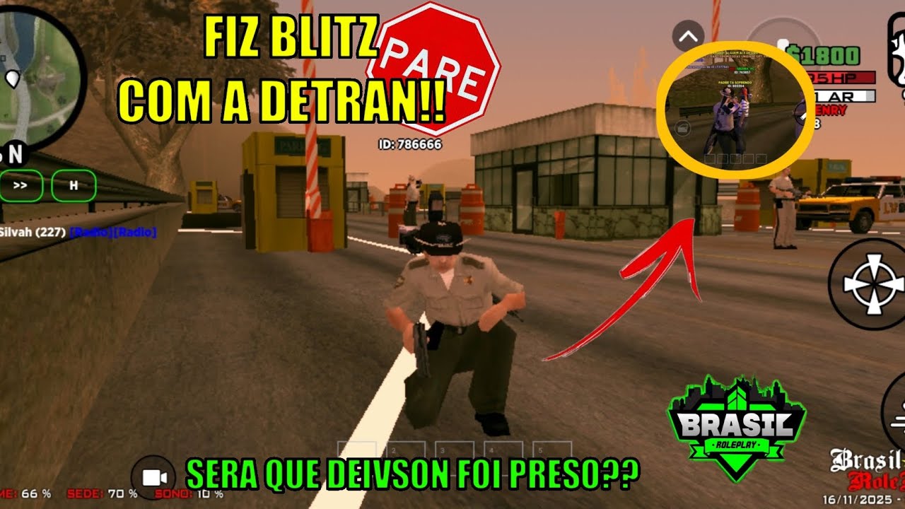 PRIMEIRO DIA NA DETRAN E EU JA FIZ BLITZ!!! SERA QUE DEIVSON FOI PRESO?? ( BRASIL ROLEPLAY ) 🟡🚦 🚫 