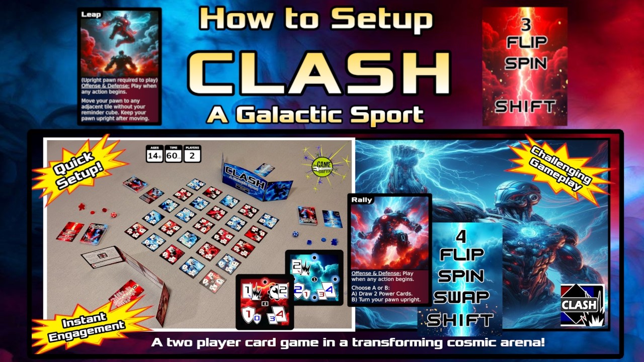 How to Setup CLASH: A Galactic Sport