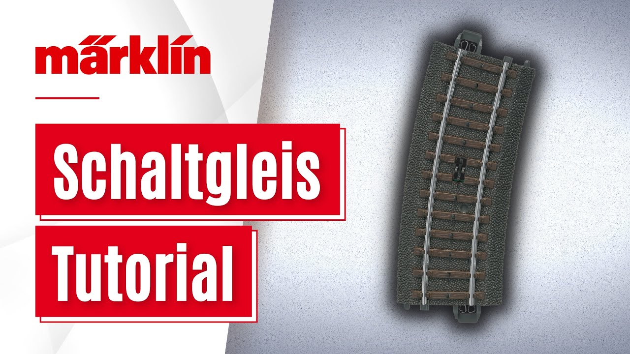 Märklin Schaltgleis / Anschluss und Funktion erklärt