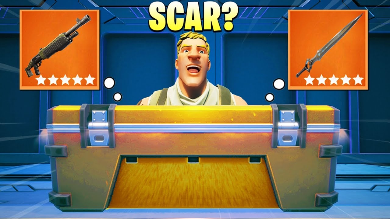 Fortnite Except I have to GUESS the Mothership Loot