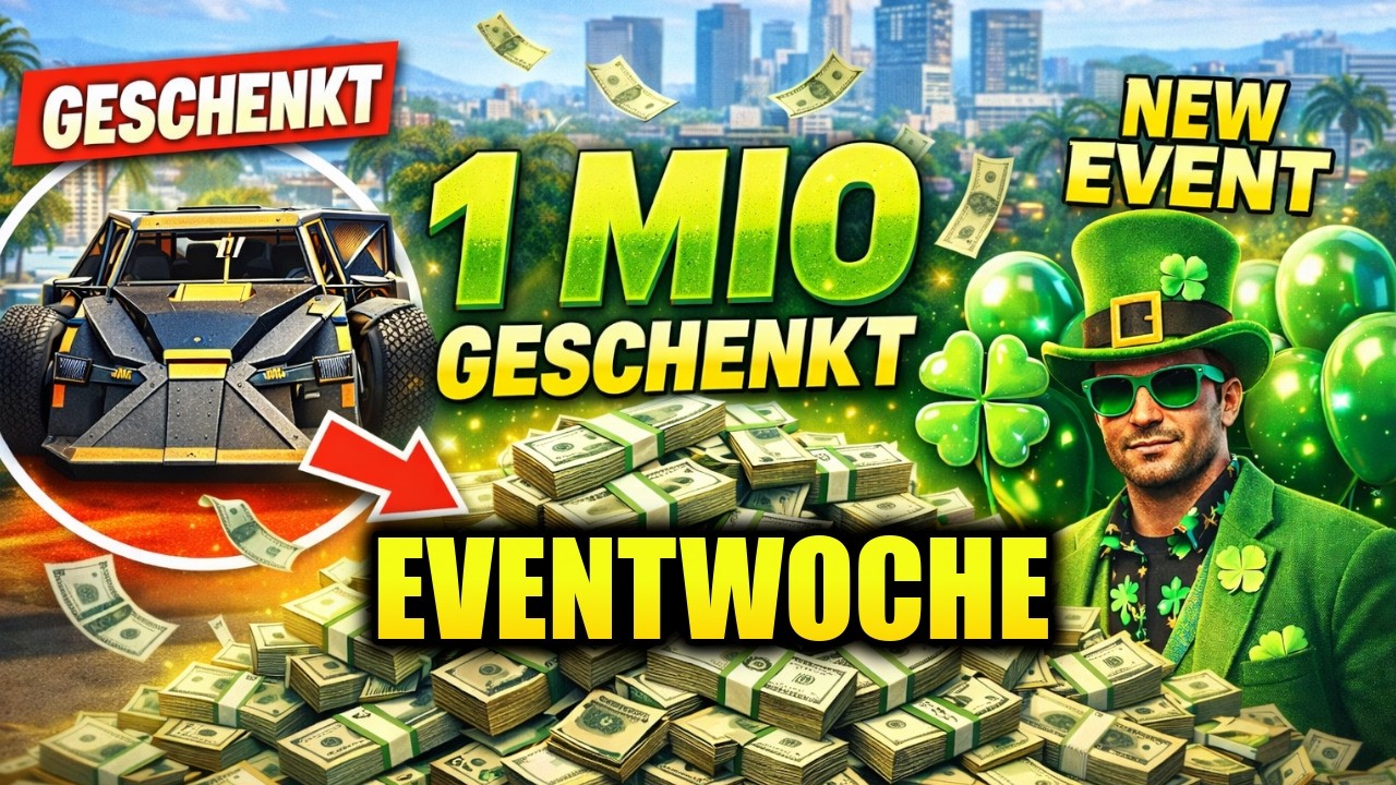 1 MIO GESCHENKT! 💰 + Gratis Auto: Die KRASSESTE Eventwoche in GTA Online!