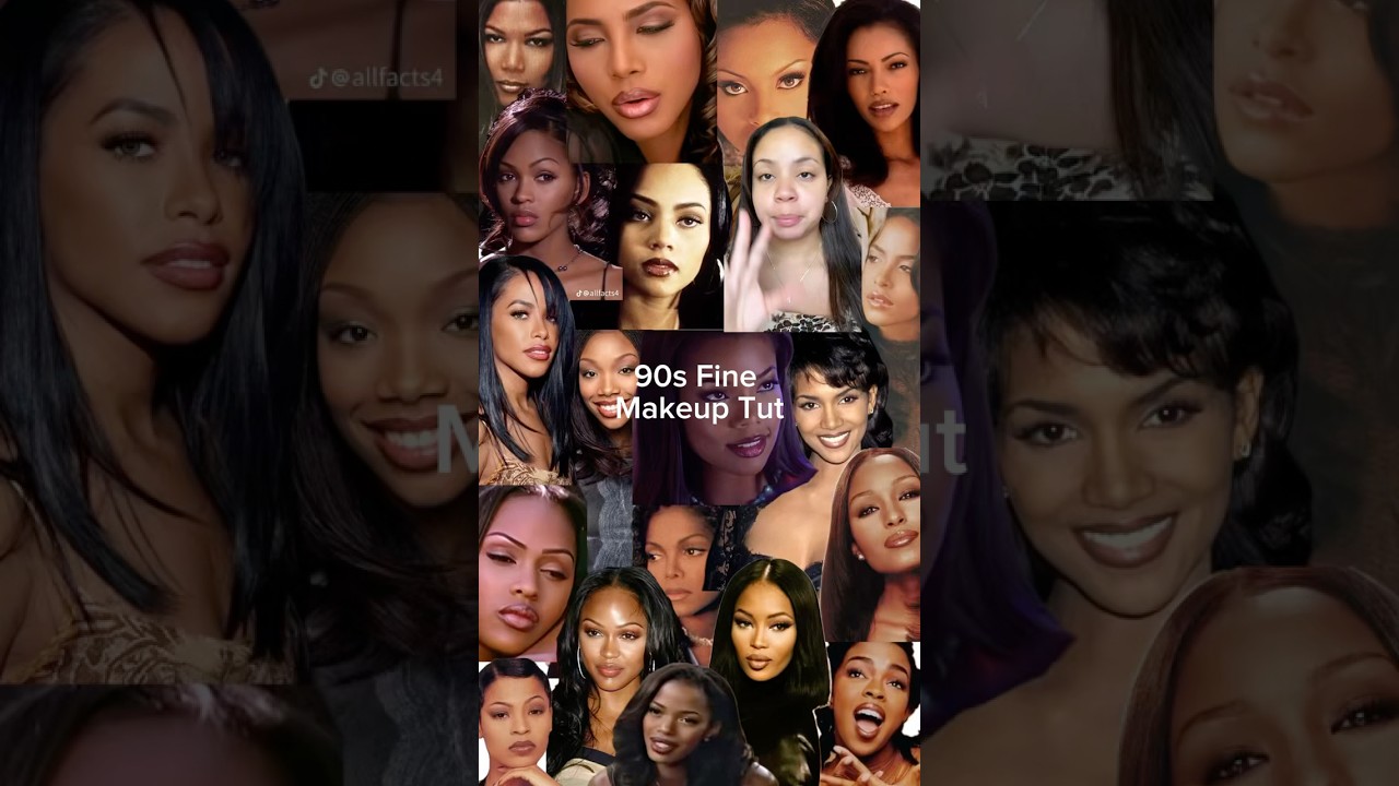 90s Fine Makeup Tut! 🤎
