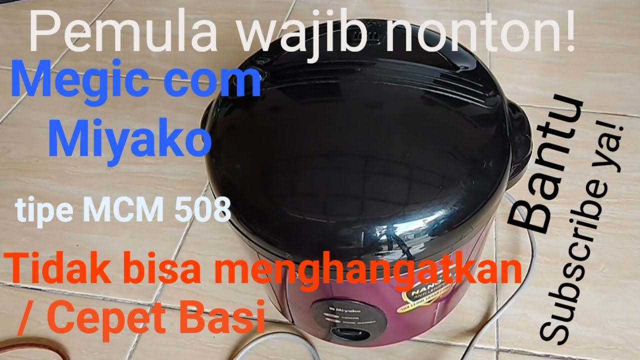CARA SERVIS MEGIC COM MIYAKO 508 TIDAK BISA MENGHANGATKAN