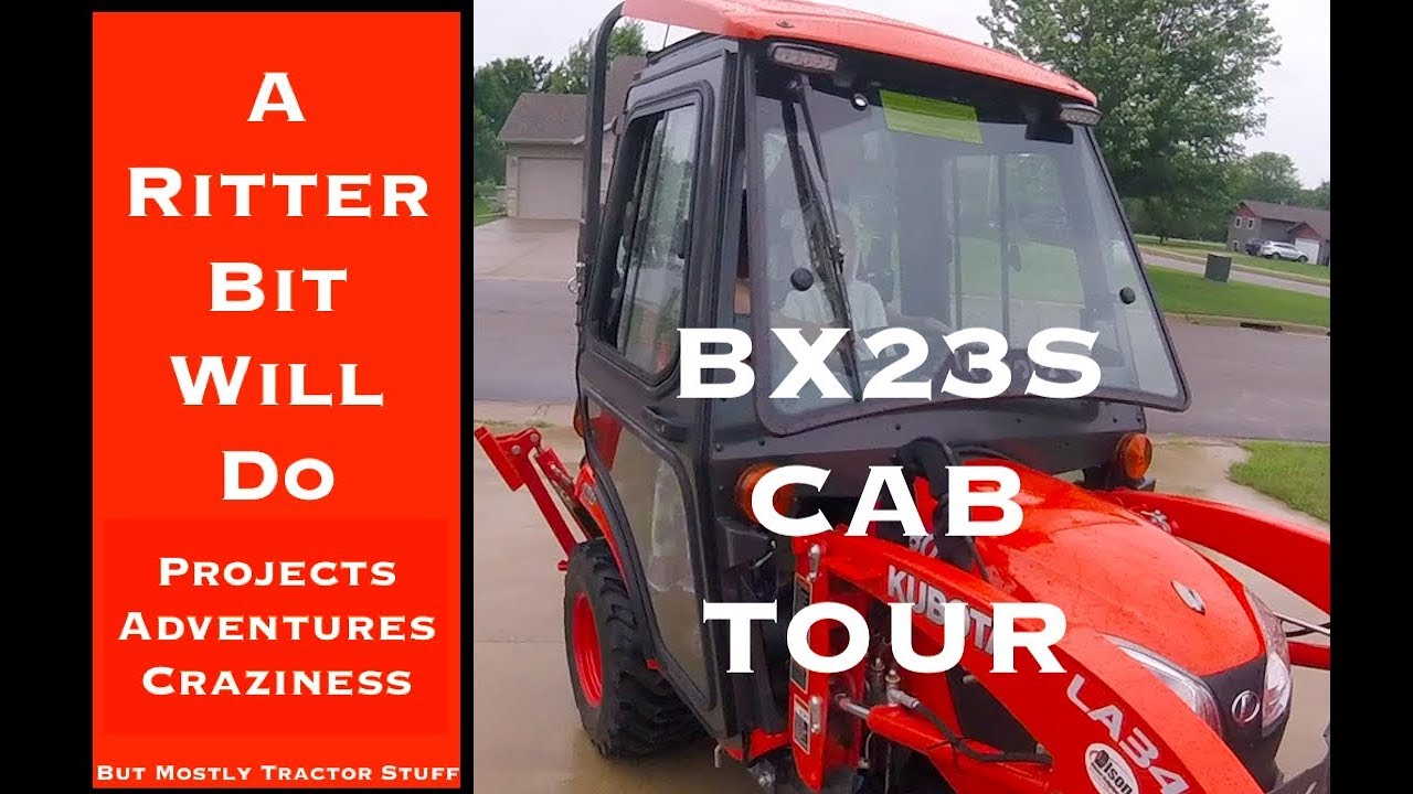 KUBOTA BX23S CAB TOUR