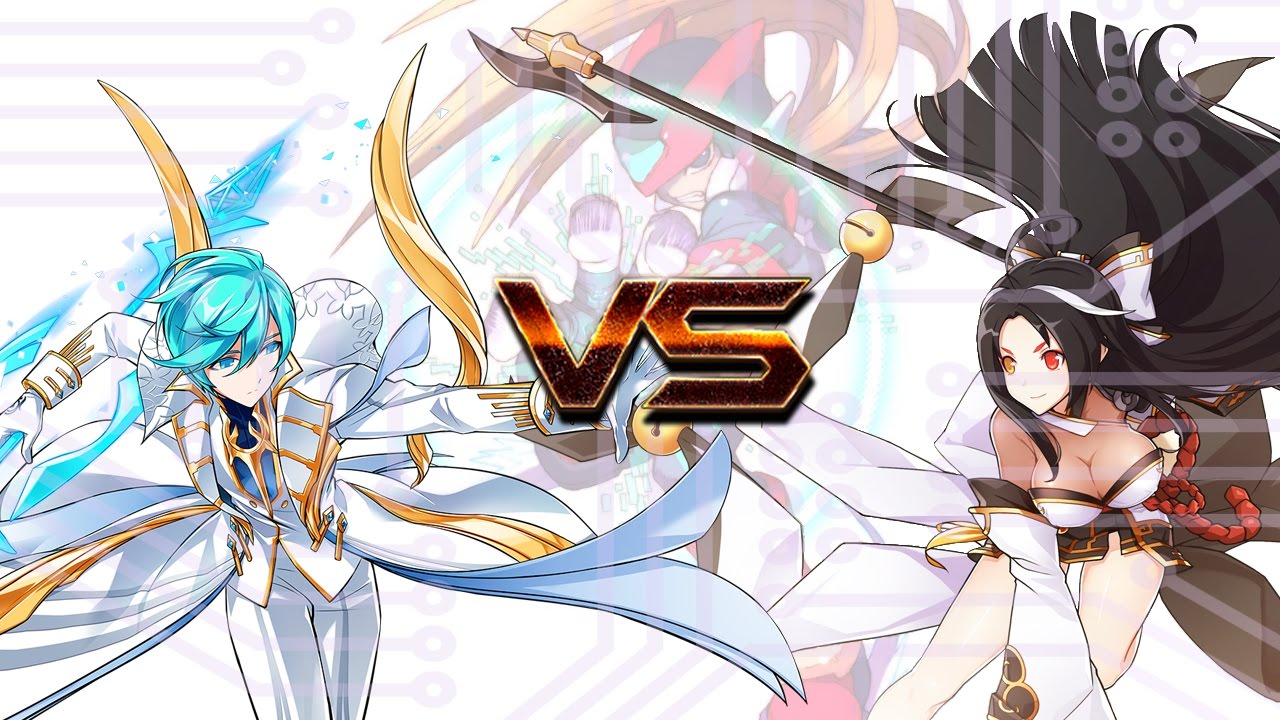[Elsword] 대전 경기(PvP Match) 54(청빛의아인 vs 월향천련)