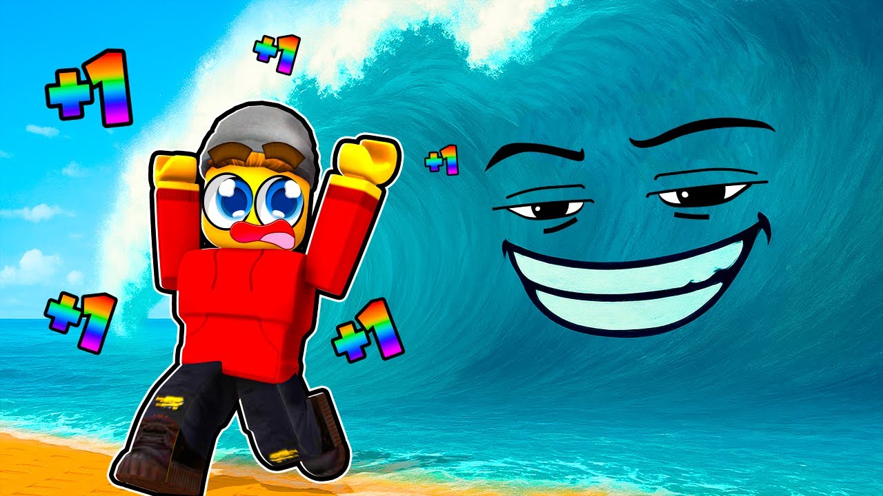 כל שנייה +1 מהירות כדי לברוח מצונאמי ברובלוקס!