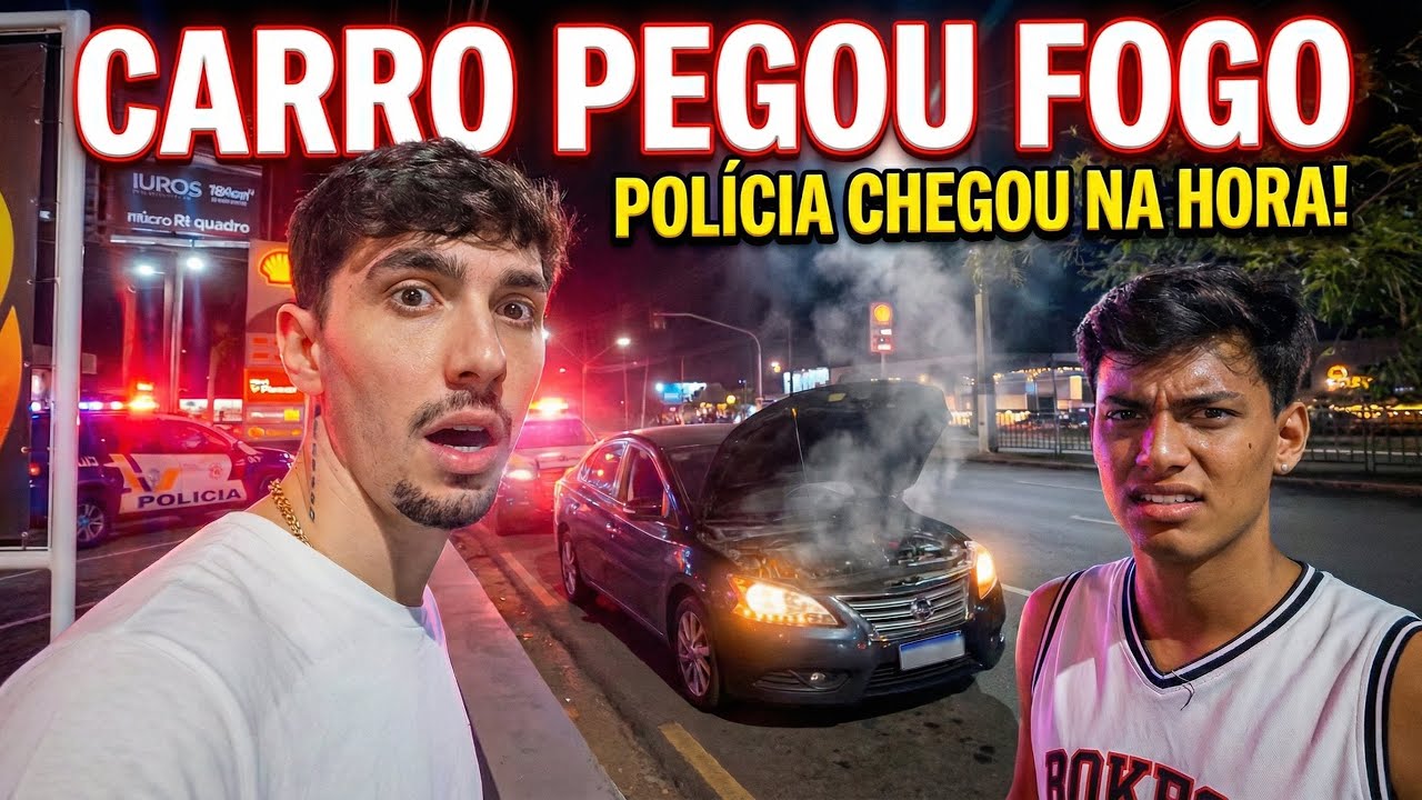 Zanella e Vini Marioto Quebram seu Carro AO VIVO!! 🚨