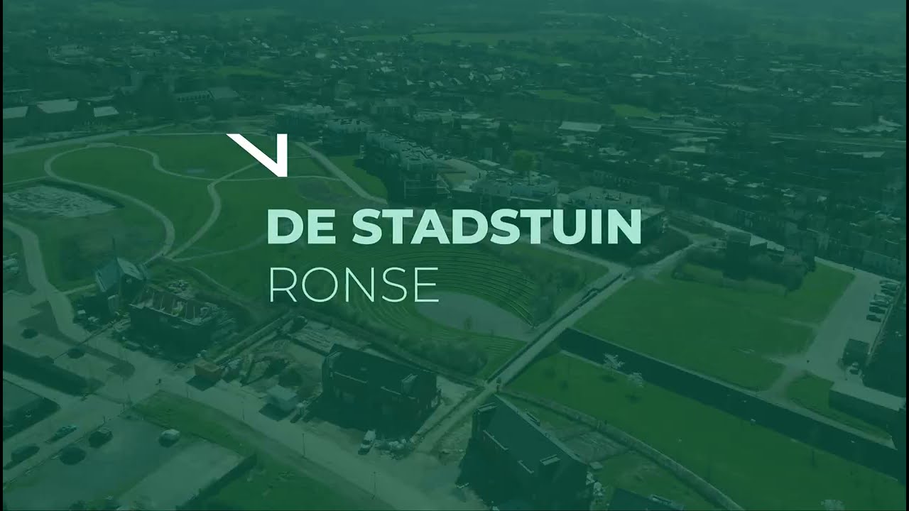 Drone De Stadstuin, Ronse [april 23]