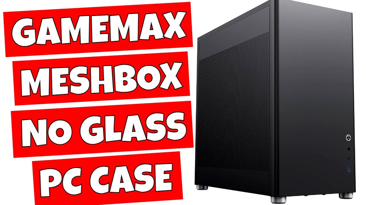 Корпус Gamemax Meshbox ATX Compact без стекла с воздушным потоком
