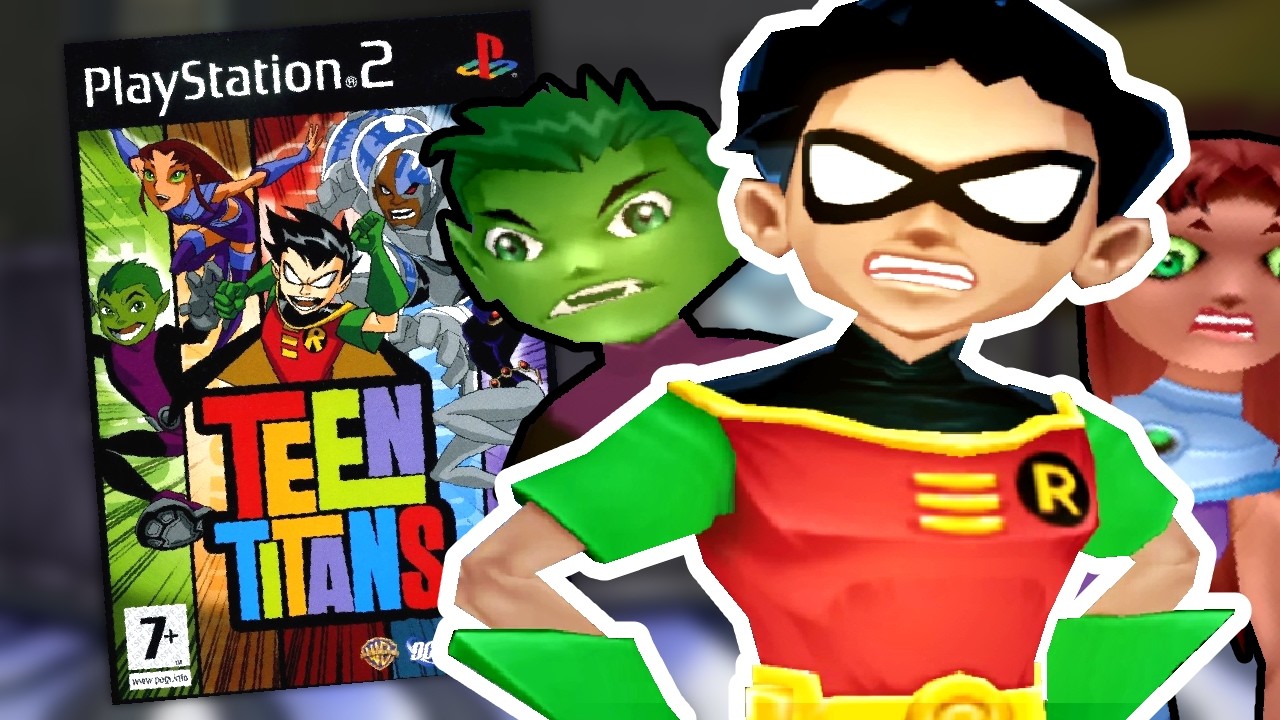 Eu fiz 100% do JOVENS TITÃS do PS2! Foi INCRÍVEL