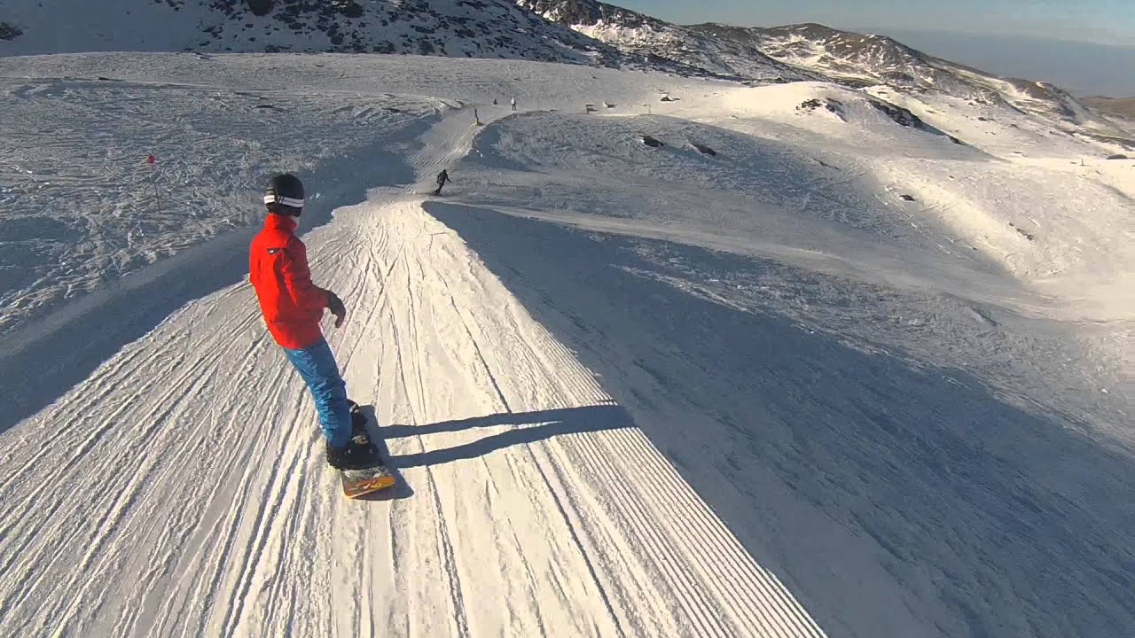 Descenso pista olímpica. Sierra Nevada (diciembre 2014)