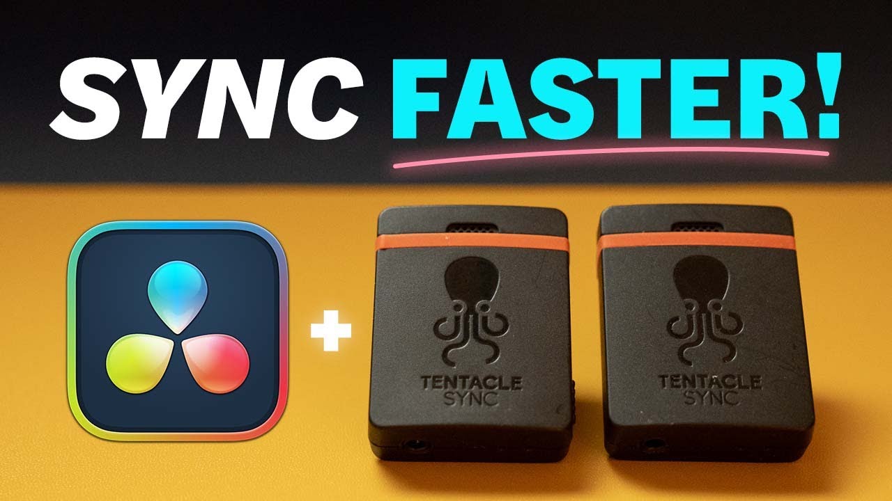 Мастер-класс по EASY TENTACLE SYNC E Timecode для DaVinci Resolve!