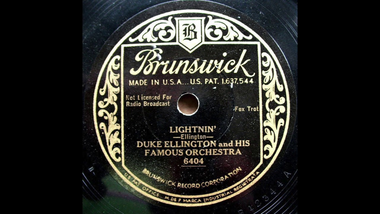 Lightnin' - Duke Ellington and His Orchestra - 1932 - HQ Sound
