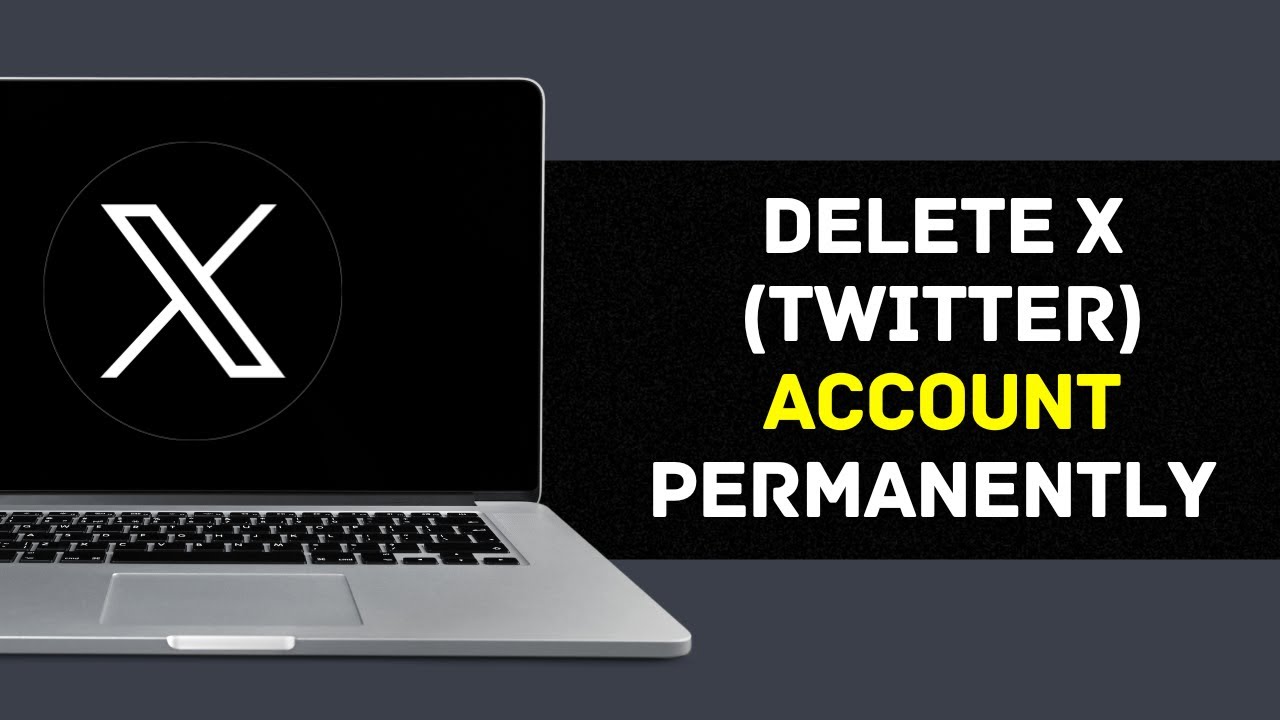 How To Delete X (Twitter) Account Permanently On PC (2024)