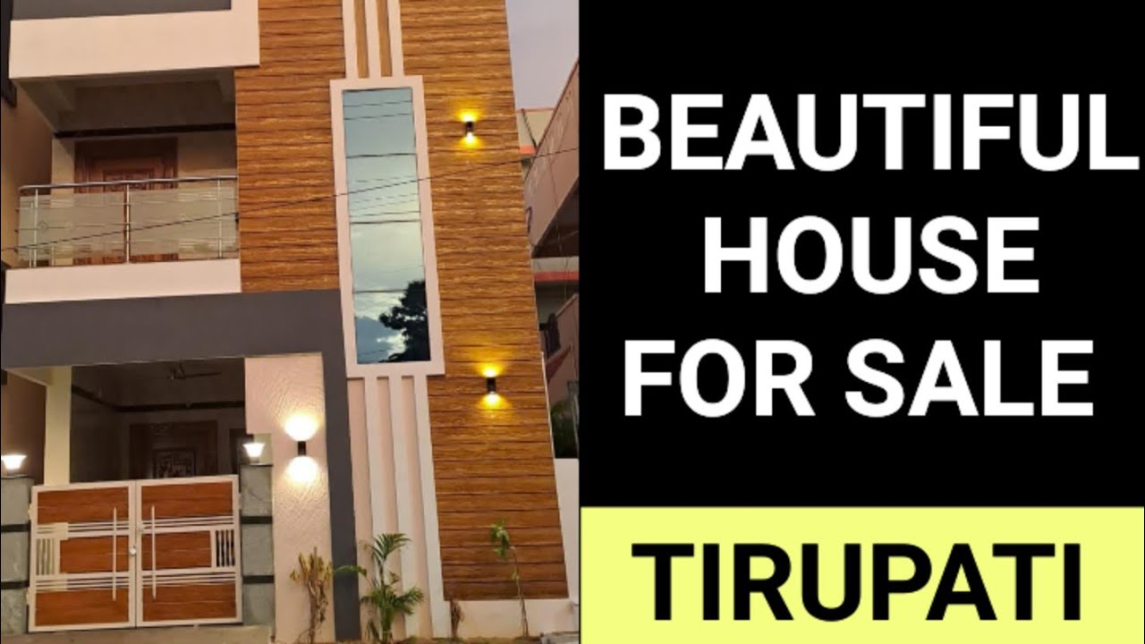 BEAUTIFUL NEW INDIVIDUAL HOUSE FOR SALE IN TIRUPATI | WALKABLE DISTANCE FROM MAIN ROAD | CHERLOPALLI