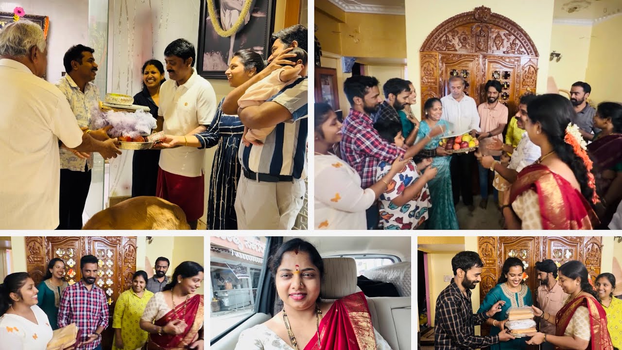ಇವತ್ತು ನಾವು ನಮ್ಮ ಅಥಿಗೆ ಮತ್ತು ನಮ್ಮ ಅಮ್ಮನ ಮನೆಗೇ ಲಗ್ನ ಪತ್ರಿಕೆಯನ್ನು ಕೊಡಲು ಹೋಗುತ್ತಿದ್ದೇವೆ🧿🌟